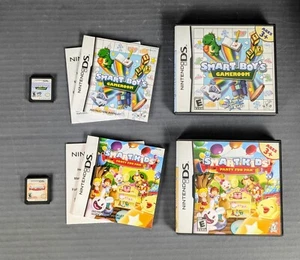 COMPLETE Smart Kid's Party Fun Pak + Smart Boy's Gameroom (Nintendo DS) CIB - Picture 1 of 6