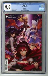 RWBY #7 RARE PULPED GHOSTED WALMART VARIANTGATE DERRICK CHEW COVER CGC 9.8!!!