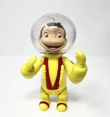 Rare Curious George Space Adventure Astronaut Figure Marvel Toys ONLY - Image 1 of 4