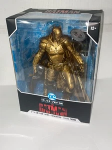 DC/McFARLANE MULTIVERSE THE BATMAN (GOLD SUIT) PLATINUM 12” ACTION FIGURE MT BOX - Picture 1 of 4