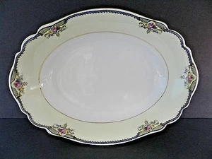 1ea.10" OVAL VEG. BOWL~P#1328 THE MINTO~PAUL MULLER SELB BAVIERA ALEMANIA CHINA - Imagen 1 de 8