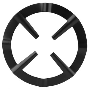 Black Sturdy Stove Rack Pot Stand Durable Round For Home Pot