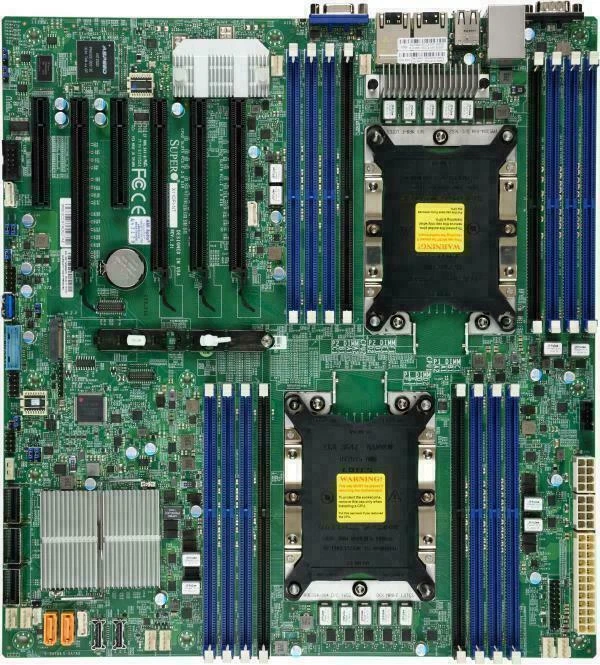 Supermicro X11DPI-N Motherboard Intel Xeon Scalable LGA3647 Mainboard C621 - Image 1 of 1