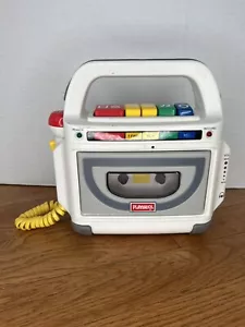 Registratore a cassette Playskool vintage PS-450G 1990 alimentazione senza adattatore LEGGI - Foto 1 di 8