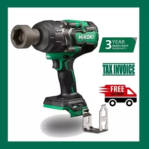 HiKOKI WR36DF (H4Z) 36V Cordless Brushless 3/4" High Torque Impact Wrench - Picture 1 of 2