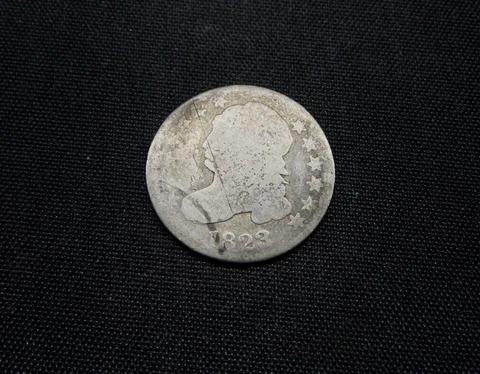 1823 Capped Bust 10c Silver Dime  - C945 Cover