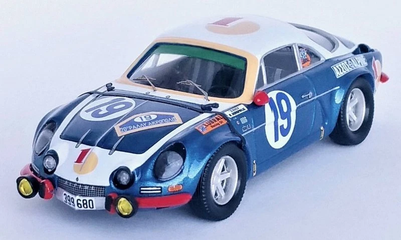 Alpine A110 Renault Rally Acropolis 1972 Siroco-Andiopoulos 1:43 TROFEU RRGR08 - Immagine 1 di 1