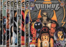 PRIMAL FORCE NEAR SET / LOT OF 13  #0 1 2 3 4 5 6 7 8 9 11 12 13 (NM-) + FREE 14