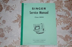Manuale di servizio professionale edizione completa per macchine da cucire Singer Class 369w  - Foto 1 di 7