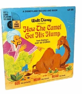 Walt Disney 1968 How the Camel Got It's Hump Book And Record LLP 325 33⅓ RPM - Picture 1 of 11