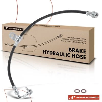 A-Premium Brake Hydraulic Hose Front for Hyundai Genesis 2009 2010 2011 V6 3.8L - Image 1 of 4