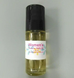 1.25 Oz Banana Cream Perfume Body Oil Fragrance Roll On One Bottle Large - Picture 1 of 2