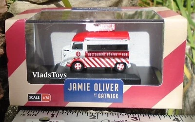 牛津 1/76 雪铁龙 H 餐饮 Van Jamie Oliver 盖特威克食品卡车 76CIT002 — 第 1/4 张图片