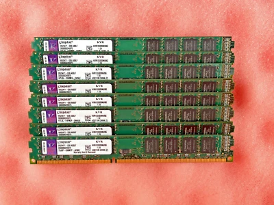 LOT Kingston KVR1333D3N9/8G Memory RAM DDR3 1333MHz DIMM 64GB 128GB 256GB 512GB - Image 1 of 3
