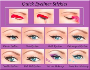 ORIGINAL Quick Eyeliner Stickies Make-up Sticker Eye Makeup Free Shipping XUK1