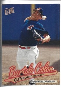 1997 Fleer Ultra Gold Medallion Edition Bartolo Colon #G550