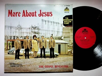 Athens Alabama Southern Gospel Revealers About Jesus Christian Vinyl LP Record - Image 1 of 4
