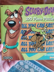 Scooby Doo 100 Piece Kids Jigsaw Puzzle Factory Sealed Vintage Pressman - Picture 1 of 8