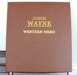 John Wayne Bradford Exchange Western Hero in Original Box - Picture 1 of 4