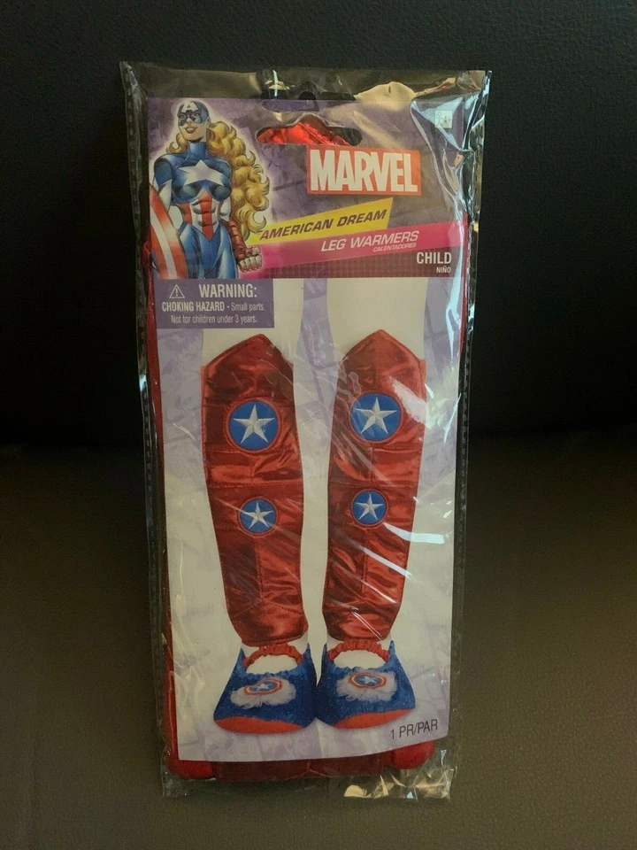 Nuevos calentadores de piernas Marvel American Dream niño talla única Foto 1 de 1