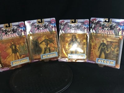 Salón de la Fama Marvel 1996, Spider Woman, Ms. Marvel, Storm y Black Queen. Nuevo Foto 1 de 4