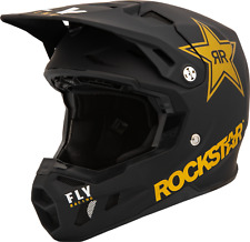 Fly Racing Formula CC Rockstar Helmet (2023) Black/Gold Lg