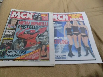  MCN/BMW GS/Honda SP-1/Triumph Speed Triple/Aprilia Tuono/Kawasaki Z1000 - Image 1 of 4