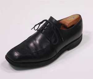 John Lobb Caracus Black Lace-Up Oxford Leather Dress Shoes Men's US 7.5 EE - Picture 1 of 11