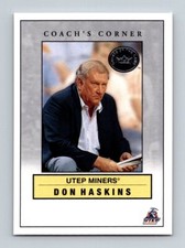 2001 Fleer Greats of the Game #4CC Don Haskins