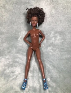 Mattel African American Barbie Christie Asha Doll 2015 Shoes Earrings “defect” - Picture 1 of 7