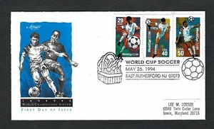 1934 FDC sc 2834-2836 World Cup Soccer First Day Cover Artmaster Cachet - Picture 1 of 2