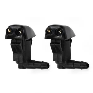 2PCs Washer Nozzle Fit For Mazda 3 5 6 BK GG1 BN8V-67-510 Front Windscreen Wiper - Picture 1 of 12