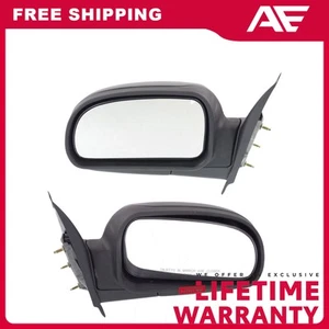 Mirrors Set For 02-09 Chevrolet Trailblazer GMC Envoy Isuzu Ascender Buick - Picture 1 of 7