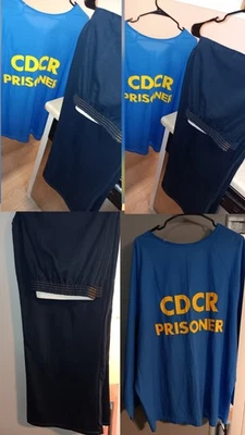 Roupas para presos do Departamento de Correções da Califórnia - Imagem 1 de 4