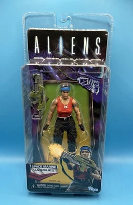 NECA Aliens Day Space Marine Vasquez Kenner Exclusive Action Figure Brand New - Image 1 of 3