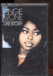 Angie Stone Life Story cassette UK Arista 2000 cassette single 74321748494 - Picture 1 of 2