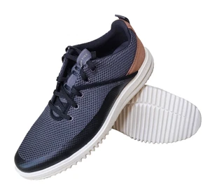 Cole Haan Grand Atlantic Herren 9,5 Sneaker Schuhe schwarz/grau/britisch hellbraun C39982 NEU - Bild 1 von 5