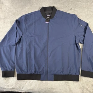 Express Lightweight Bomber Jacket Mens 2XL Black Iris Full Zip Outdoor NWT$148 - Picture 1 of 17