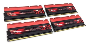 G.Skill Trident X 32GB Kit (4x8GB) DDR3 2400 MHz PC3-19200 RAM F3-2400C10Q-32GTX - Picture 1 of 6