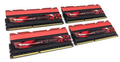G.Skill Trident X 32GB Kit (4x8GB) DDR3 2400 MHz PC3-19200 RAM F3-2400C10Q-32GTX - Image 1 of 4