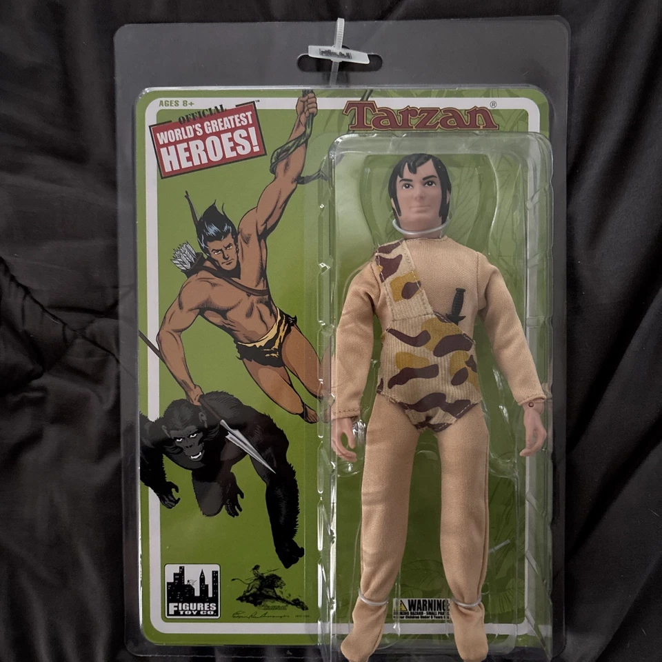 Figuras de acción retro Tarzán de 8 pulgadas serie 1: Tarzán Foto 1 de 2
