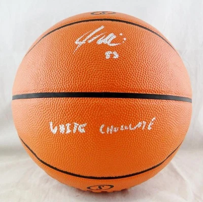 Baloncesto Spalding de la NBA firmado por Jason Williams con chocolate blanco - Beckett auténtico Foto 1 de 4