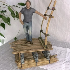 LOST collectible SAWYER James Ford on raft with voice box & original letter - Picture 1 of 12