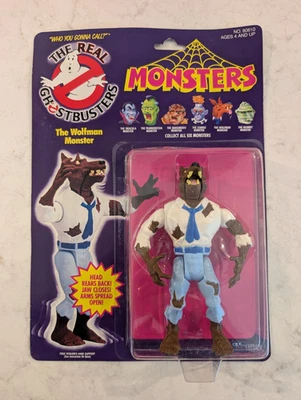 Vintage 1986 The Real Ghostbusters Monsters The Wolfman by Kenner MOC - Image 1 of 4