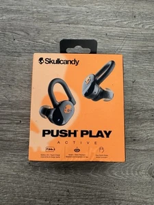 Écouteurs intra-auriculaires sans fil Skullcandy (S2BPW) Push Active - Noir/Orange véritable - Photo 1 sur 3