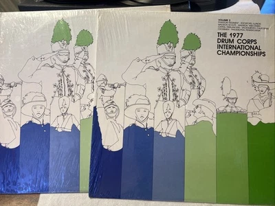 1977 Drum Corps International Championships LPs VOLS 2, 3 SHRINK ULTRASONIC CLN! - Image 1 of 4
