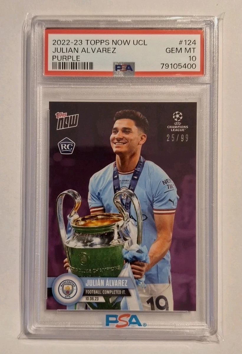 2022-23 Topps Now UCL Julian Alvarez #124 for sale | eBay
