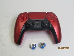 Sony DualSense PS5 Controller Volcanic Red TMR JOYSTICKS - Picture 1 of 3