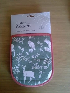 Ulster Weavers Double Oven Gloves Forest and Wildlife theme - Picture 1 of 3