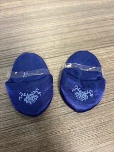 American Girl Doll Retired Royal Blue Slippers - Picture 1 of 2